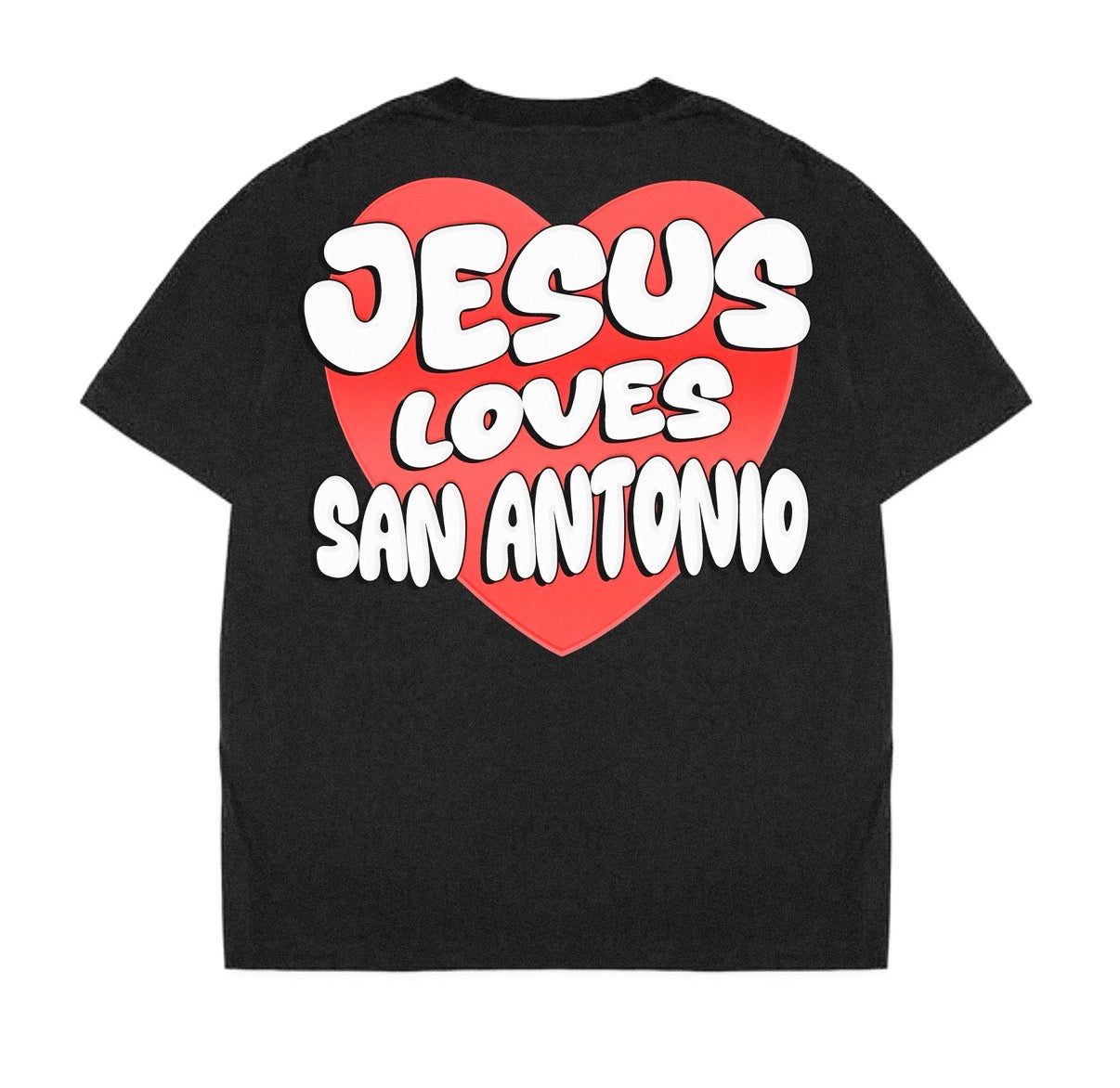 JESUS LOVES SAN ANTONIO SHIRT (PRE-ORDER)
